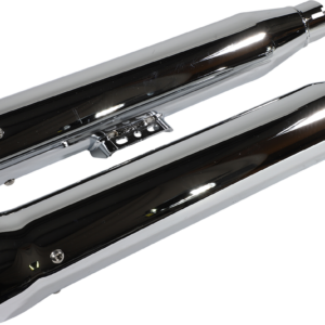 Neighbor Hater Slip-On Mufflers - Chrome - Softail