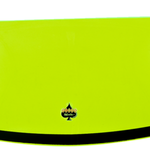 Ice Flare® Windshield - 6" - Green Ice - '15-'25 FLTR