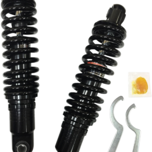 Premium Ride-Height Adjustable Shocks - 12" - Heavy Duty - Black