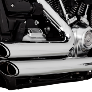 Shortshots Staggered Exhaust System - Chrome