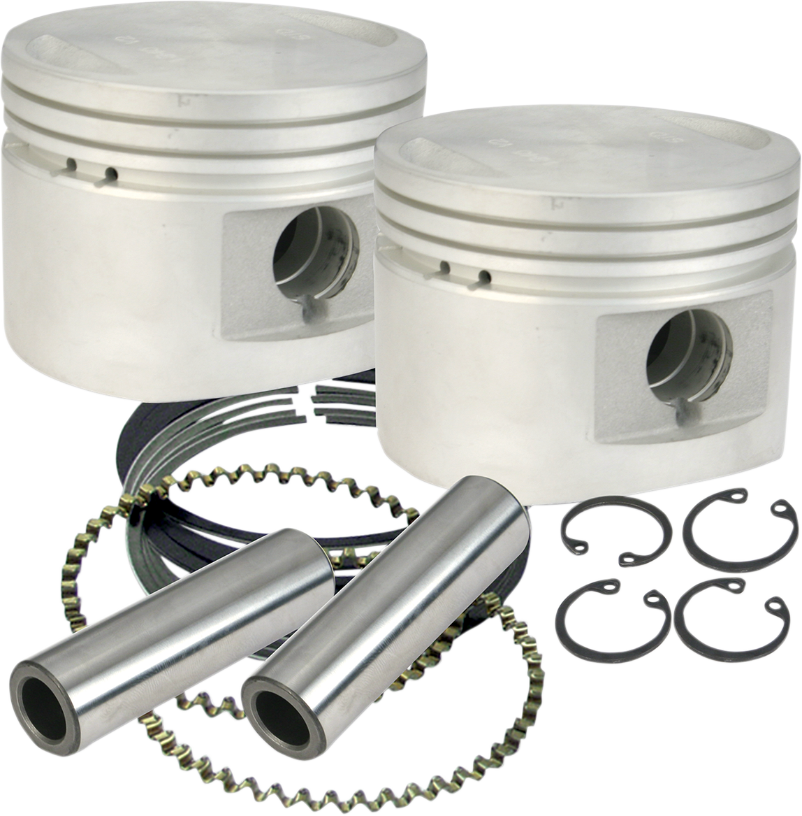 Piston Kit - For 80" Stock or S&S Heads - 3.500" - +0.020"