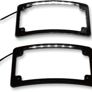 LED License Plate Frame - Chrome