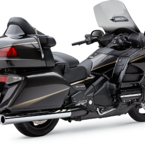 Slip-On Mufflers - Tri-Flo - Chrome - GL1800/F6B