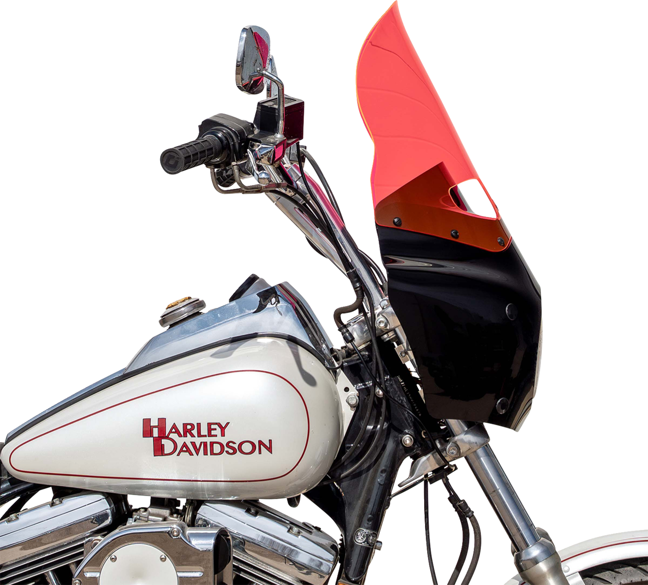 Ice Flare® Windshield - 15" - Pink Ice - Road Warrior Fairing