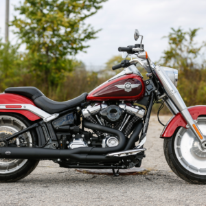 2:1 Exhaust for M8 Softail - Black