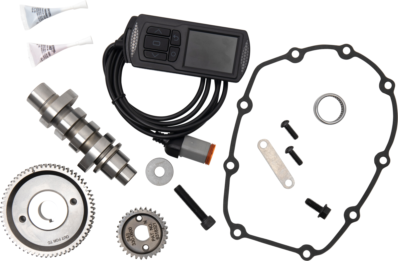 Camshaft Kit with PV-3 Tuner - 475G Gear Drive - M8 Touring